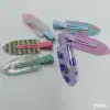 Summer fresh and clean invisible hair clips made of acrylic material, with colorful transparent fruit hair clips. The side clips are exquisite and cute, with a girlish heart details Picture